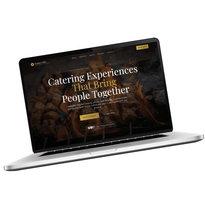 RX-1 Restaurant Demo website preview.