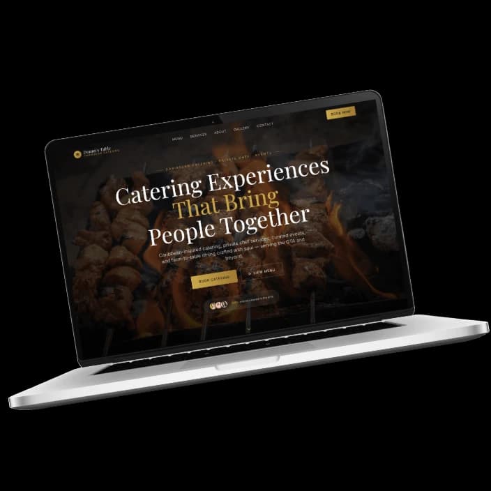 RX-1 Restaurant Demo website preview.